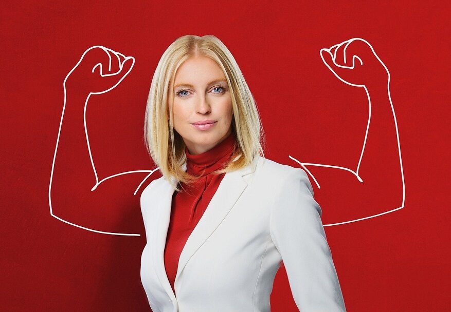 businesswoman-pewność siebie