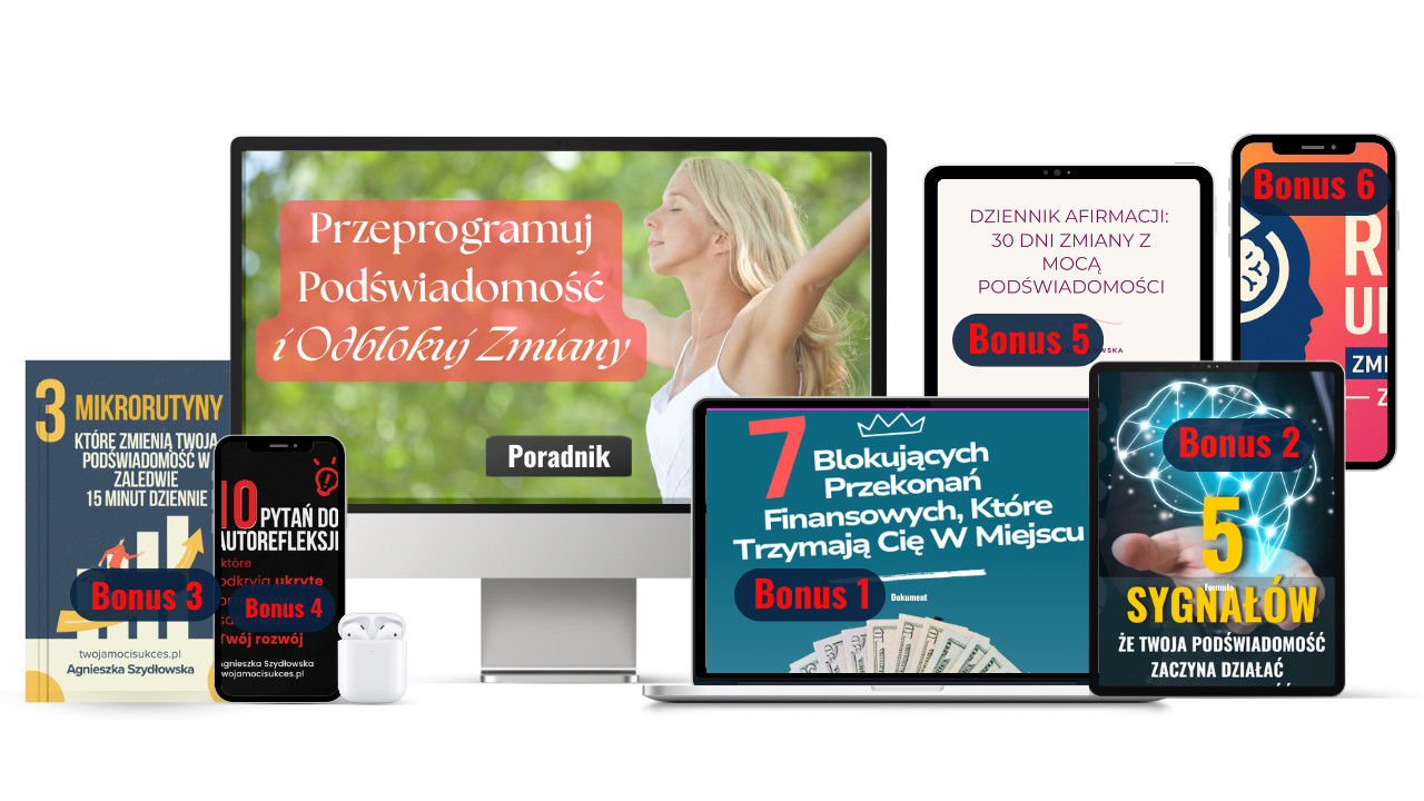 eBook: Jak zmienić przekonania i przeprogramować podświadomość.